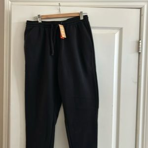 NWT. Black jogging pants